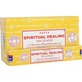 Čajovna Přírodní vonné tyčinky Spiritual Healing Duchovní léčení 15g Satya