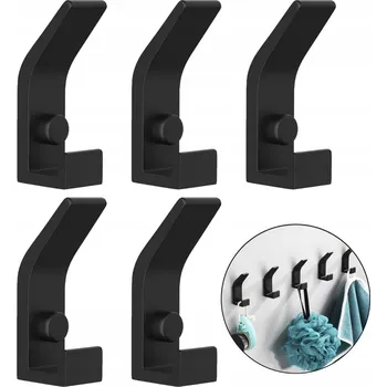 Věšák Šatní ramínko kovový SOCOOL černý