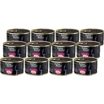Krmivo pro kočku Dolina Noteci Premium pro kočky bohaté na krůtí maso 12 x 185 g