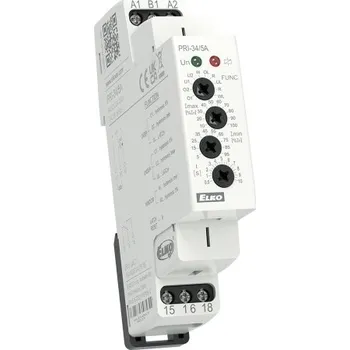 Elektronická součástka Multifunkční hlídací proudové relé ELKO EP PRI-34/1A