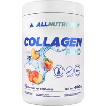 Kloubní výživa Doplněk stravy Allnutrition Collagen Pro prášek 400 g broskvová příchuť