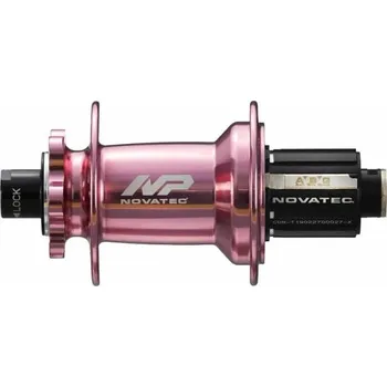 Novatec zadní náboj Premium XD602SB/A-B12-11S-ABG 32d 12x148 Shimano HG (růžová)