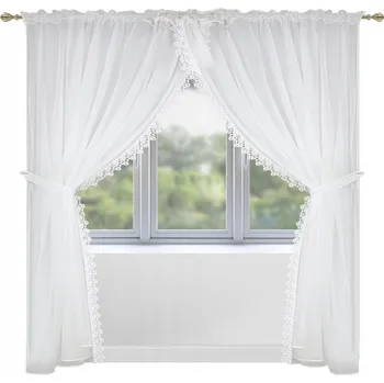 Záclona Klasická voálová záclona 500 cm x 250 cm