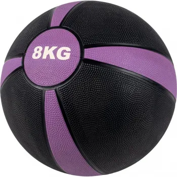 Fitness Medicinbal 8kg - purpurovo/černý