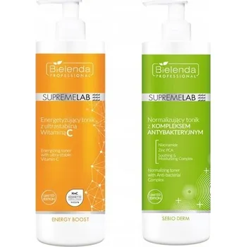 SADA BIELENDA SUPREMELAB 2X500ML ENERGETIZUJÍCÍ TONIKUM + NORMALIZAČNÍ TONIKUM