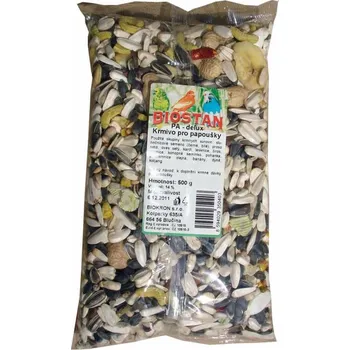 Krmivo pro ptáka BIOKRON s.r.o. BIOSTAN papoušek Deluxe 500 g