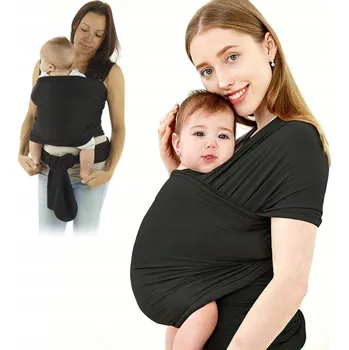 ŠÁTEK NA NOŠENÍ DĚTÍ NOSÍTKO LÁTKOVÉ Černý PRO RODIČE