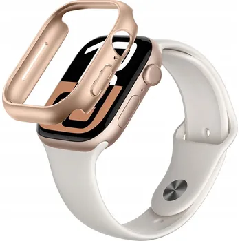 Pouzdro na mobilní telefon Pouzdro AMAZINGTHING Minimal Case pro Apple Watch 46mm - růžové zlato
