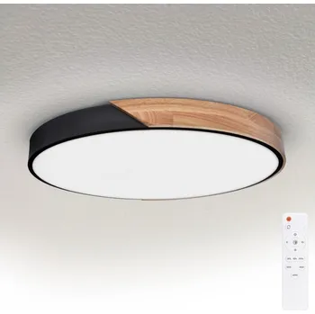 Brilagi - LED Stmívatelné svítidlo PILANA LED/72W/230V dub/černá pr. 80 cm + DO