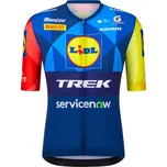 SANTINI Cyklistický dres s krátkým rukávem - LIDL TREK 2026 FAN LINE L