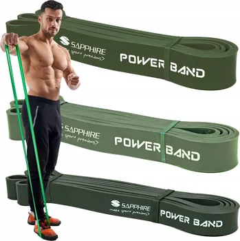 Posilovací guma Sapphire 12-39 kg 3 ks