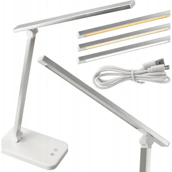 Lampička LED Stolní Lampa Školní na Stůl DOTYKOVÁ 5W + 3 Barvy Světla Stmívatelná