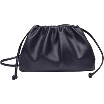 Dámská kabelka 21 x 7 x 14 cm Měkké provedení z umělé kůže Praktická každodenní taška s kompaktními rozměry tmavě modrá