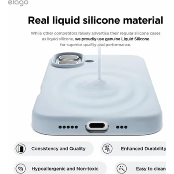 Pouzdro na mobilní telefon Elago kryt Silicone Case Magsafe pro iPhone 16 - Lovely Pink