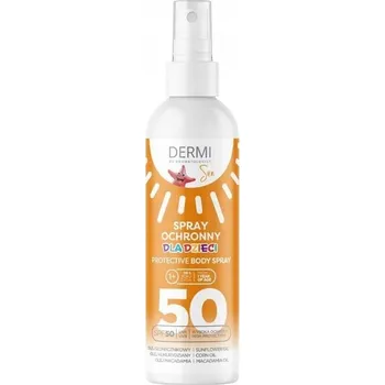 Opalování DERMI Sluneční ochranný sprej pro děti SPF 50 125 ml od 1 roku