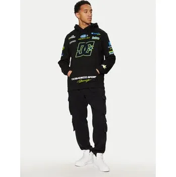 Pánské oblečení DC Shoes Mikina Racing ADYSF03130 Černá Standard Fit S