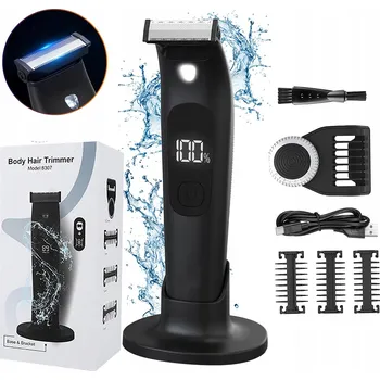 Holicí strojek PROFESIONÁLNÍ AKUMULÁTOROVÝ STŘÍHACÍ STROJEK NA VLASY A VOUSY - SADA