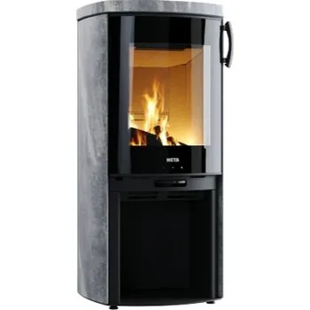 Krbová kamna HETA Icon-Line Moderna mastek černý lak