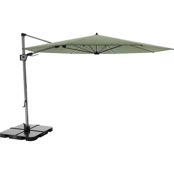 Slunečník KNIRPS Hyperion 340 cm Prestige - luxusní výkyvný zahradní slunečník s boční tyčí