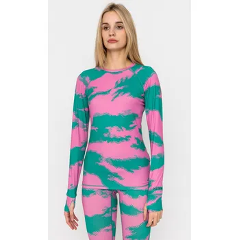 Dámské termo spodky Picture Milita Printed (retro bliss print) M, růžová