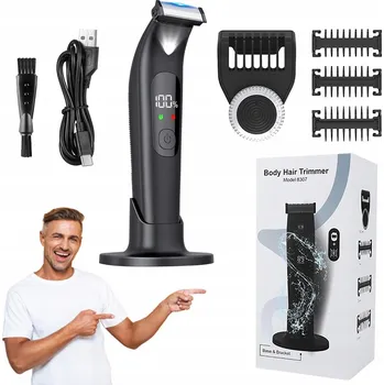 Holicí strojek PROFESIONÁLNÍ STŘÍHACÍ STROJEK BEZDRÁTOVÝ WET&DRY USB SADA