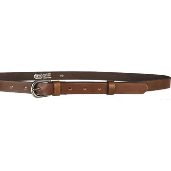 Opasek PENNY BELTS Kožený opasek 20-201-48 hnědý - 90 cm