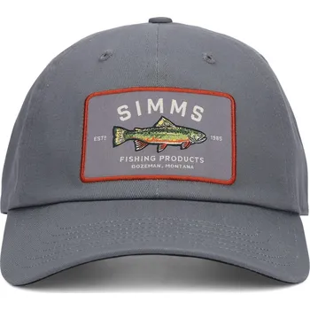 Kšiltovka Simms Kšiltovka Single Haul Cap Gunmetal Trout