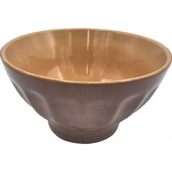 Miseczka miska ceramiczna 400 ml oranžová, ručně malovaná