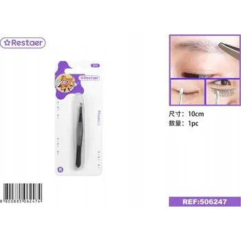 Péče o řasy a obočí Pinzeta na obočí 10 cm Vysoká Kvalita Odolná