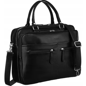 Pánská taška na notebook 14" z ekologické kůže - Peterson