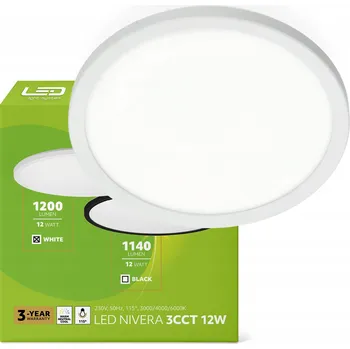 Stropní svítidlo LED stropní svítidlo 12W IP54 3 barvy světla CCT 1200lm bílé