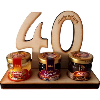 Žertovný předmět Dárkový stojan na dobroty ke 40 SK