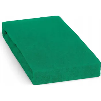 Prostěradlo Froté prostěradlo 90x200cm, zelené