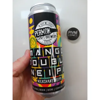Pivo Permon Mango Double NEIPA 18°/8,3% 0,5l