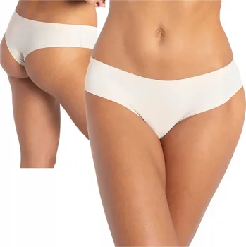 Kalhotky GATTA Kalhotky dámské bezešvé 1592s brazilské ultra comfort béžové S