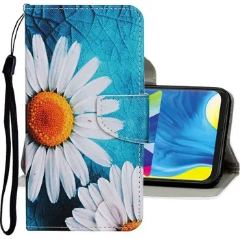 Pouzdro na tablet VSECHNONAMOBIL 22155 ART Peňaženkový obal Samsung Galaxy A41 Chamomilla