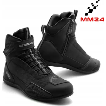 Moto obuv Moto boty Rebelhorn Swift Black 46