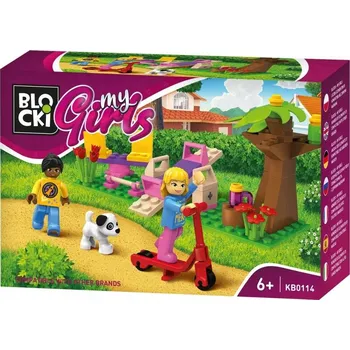 ostatní stavebnice Stavebnice MyGirls Procházka v Blocki 81 dílů