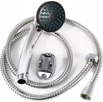 Sprchový set Sada: Sprchová Hlavice + Hadice + Držák – Univerzální