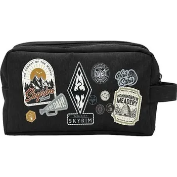 Kosmetická taška ABYstyle Toaletní taška Skyrim - Badges