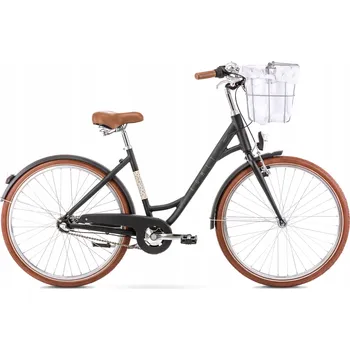Jízdní kolo Městské kolo Romet Pop Art ECO, rám 20 palců, kola 28", černé