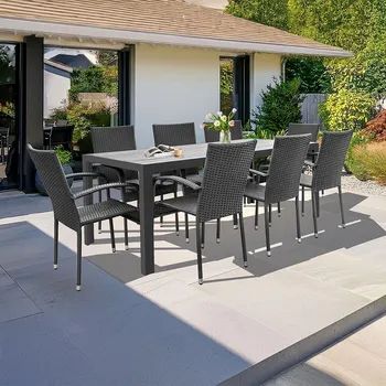 Zahradní nábytek Set zahradního nábytku VIKING XL +8x PARIS