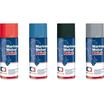 Barva ve spreji Antifouling ve spreji - pro nohy motorů a propelery Černá