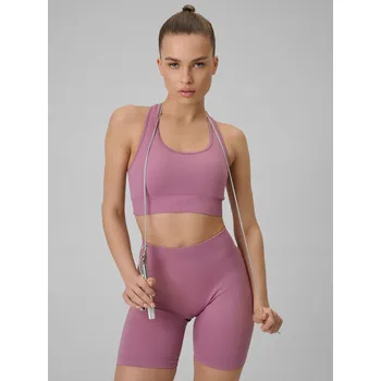 Dámské spodní prádlo Sportovní podprsenka 4F M/L růžová