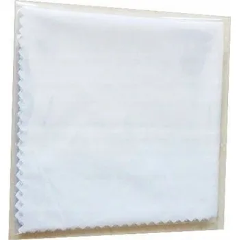 Utěrka Hadřík z mikrovlákna na brýle – bílý 17x17 cm