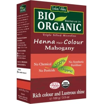 Barva na vlasy Indus Valley Bio Organická Barva na vlasy na bázi henny (10) 100 g