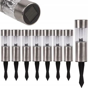 Venkovní osvětlení 6x Solární lampa LED ZAPICHOVACÍ se soumrakovým senzorem