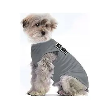 Obleček pro psa Obleček Mikina pro velké psy, měkká, prodyšná, šedá, velikost XXL