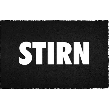 Rohožka Černá kokosová rohožka vstupní dekorativní | Dárek 40x60cm