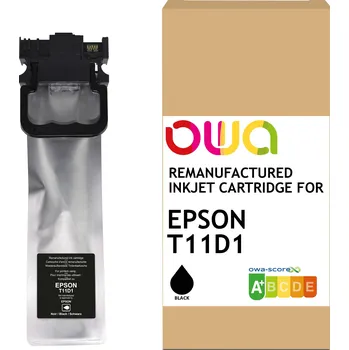 OWA ARMOR ink kompatibilní s EPSON C13T11D140, černá/black K21053OW